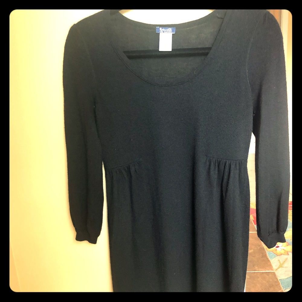 Splendid pure cashmere black tunic